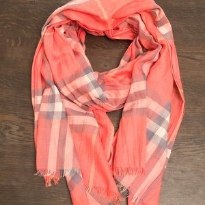 Authentic Light weight Burberry scarf